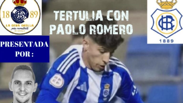 La Peña Recreativista «La Otra Orilla» entregará la placa a Paolo Romero como mejor jugador del Recreativo de la pasada temporada