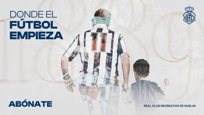 El Recreativo lanza su campaña de abonos 2025/2026: “Donde el fútbol empieza”