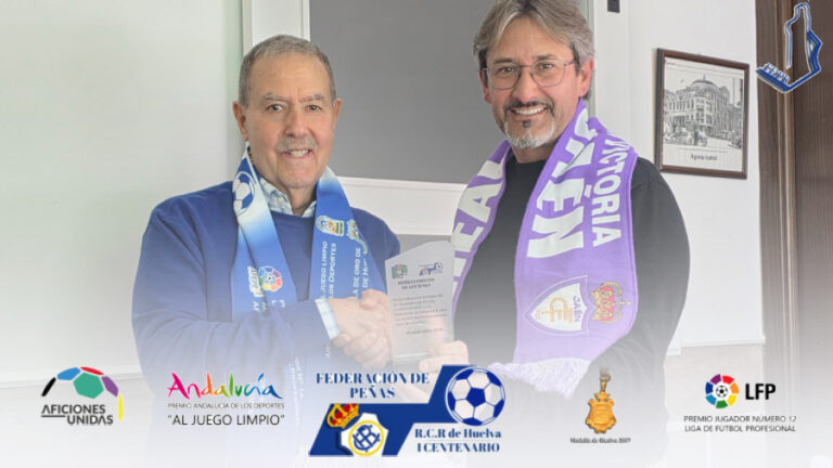 Enorme jornada de hermandad entre las aficiones del Real Jaén y del RC Recreativo de Huelva