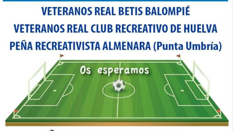 La Peña Recreativista “Almenara” celebrará su 25 aniversario con un triangular de veteranos