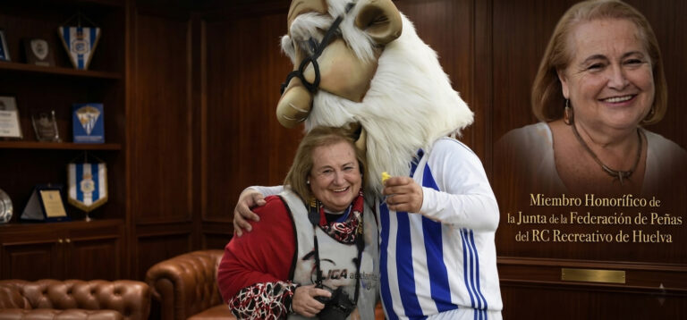 La Federación de Peñas del Recreativo nombrará a título póstumo a Lola Limón Miembro Honorífico de nuestra Junta Directiva
