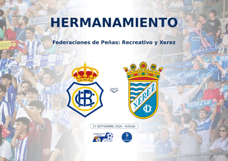 Recreativo y Xerez, unidos por una jornada que reivindica que el fútbol sigue siendo de su gente