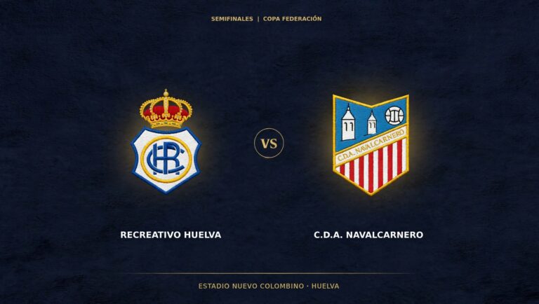 El Recreativo busca el pase a la final de la Copa Federación ante el Navalcarnero